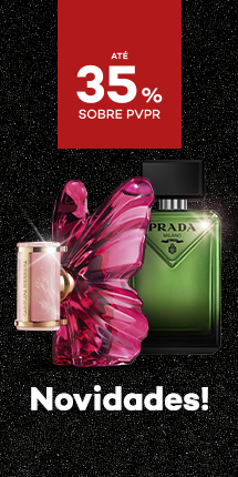 Novidades com destaque promocional de até 35% sobre preço de Venda ao Público Recomendado